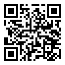 QRコードで郵便番号と住所を表示しています。