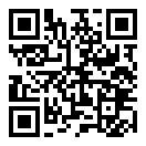 QRコードで郵便番号と住所を表示しています。