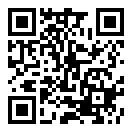 QRコードで郵便番号と住所を表示しています。