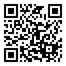 QRコードで郵便番号と住所を表示しています。