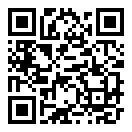 QRコードで郵便番号と住所を表示しています。
