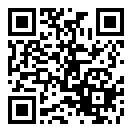 QRコードで郵便番号と住所を表示しています。