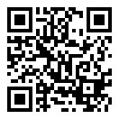 QRコードで郵便番号と住所を表示しています。