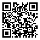 QRコードで郵便番号と住所を表示しています。