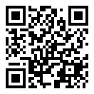 QRコードで郵便番号と住所を表示しています。
