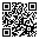 QRコードで郵便番号と住所を表示しています。