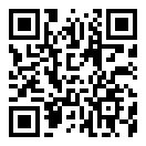 QRコードで郵便番号と住所を表示しています。