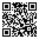 QRコードで郵便番号と住所を表示しています。