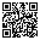 QRコードで郵便番号と住所を表示しています。