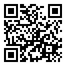 QRコードで郵便番号と住所を表示しています。