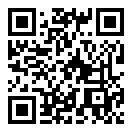 QRコードで郵便番号と住所を表示しています。