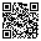 QRコードで郵便番号と住所を表示しています。