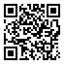 QRコードで郵便番号と住所を表示しています。