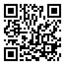 QRコードで郵便番号と住所を表示しています。