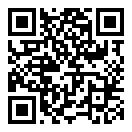 QRコードで郵便番号と住所を表示しています。
