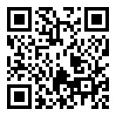 QRコードで郵便番号と住所を表示しています。