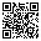 QRコードで郵便番号と住所を表示しています。