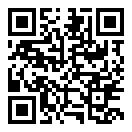 QRコードで郵便番号と住所を表示しています。