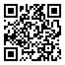 QRコードで郵便番号と住所を表示しています。