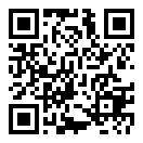 QRコードで郵便番号と住所を表示しています。