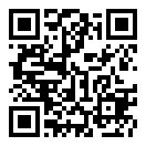 QRコードで郵便番号と住所を表示しています。