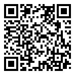 QRコードで郵便番号と住所を表示しています。