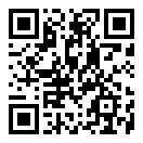 QRコードで郵便番号と住所を表示しています。