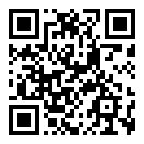QRコードで郵便番号と住所を表示しています。