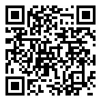QRコードで郵便番号と住所を表示しています。