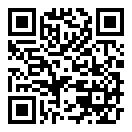QRコードで郵便番号と住所を表示しています。