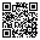 QRコードで郵便番号と住所を表示しています。