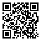 QRコードで郵便番号と住所を表示しています。