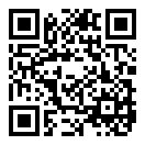 QRコードで郵便番号と住所を表示しています。