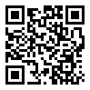 QRコードで郵便番号と住所を表示しています。
