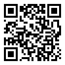 QRコードで郵便番号と住所を表示しています。