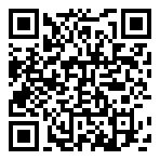 QRコードで郵便番号と住所を表示しています。