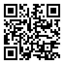 QRコードで郵便番号と住所を表示しています。