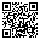 QRコードで郵便番号と住所を表示しています。