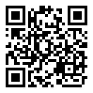QRコードで郵便番号と住所を表示しています。