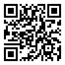 QRコードで郵便番号と住所を表示しています。