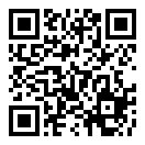 QRコードで郵便番号と住所を表示しています。