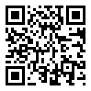 QRコードで郵便番号と住所を表示しています。