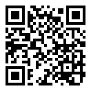 QRコードで郵便番号と住所を表示しています。