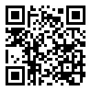 QRコードで郵便番号と住所を表示しています。