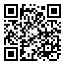 QRコードで郵便番号と住所を表示しています。