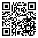 QRコードで郵便番号と住所を表示しています。