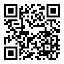 QRコードで郵便番号と住所を表示しています。