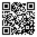 QRコードで郵便番号と住所を表示しています。