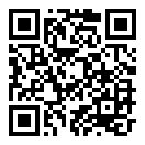 QRコードで郵便番号と住所を表示しています。