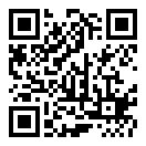 QRコードで郵便番号と住所を表示しています。